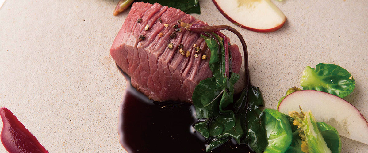 熟成エゾシカのロティに合うワインとは？