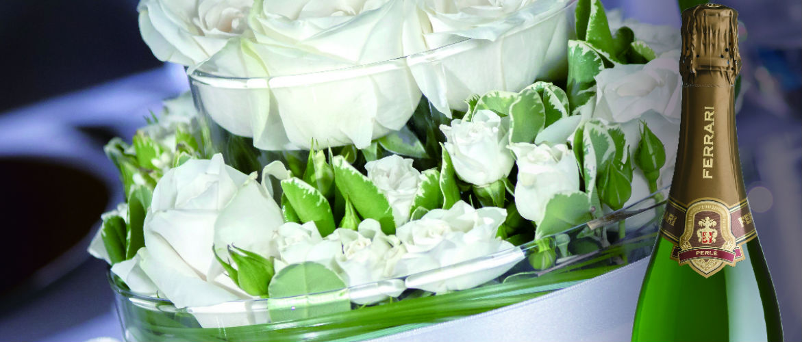 「イタリアン・ウエディング with フェッラーリ・スプマンテ」