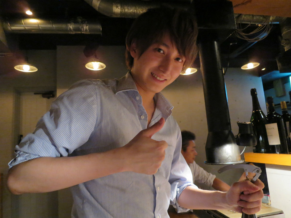 『ホルモン松田』でカリフォルニアのロマネ・コンティを