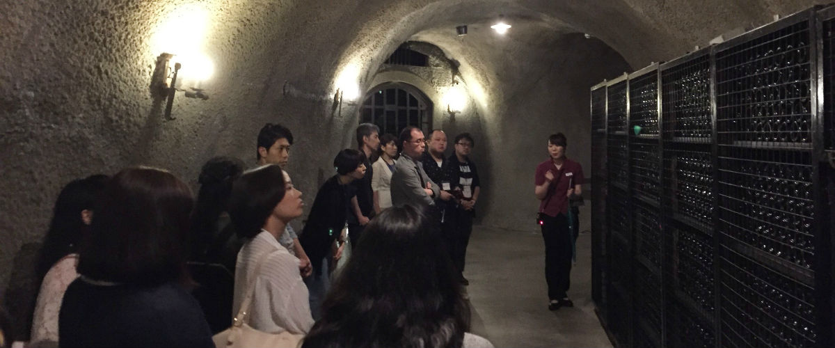 ヒルトン東京のソムリエ見聞録「登美の丘ワイナリー」編