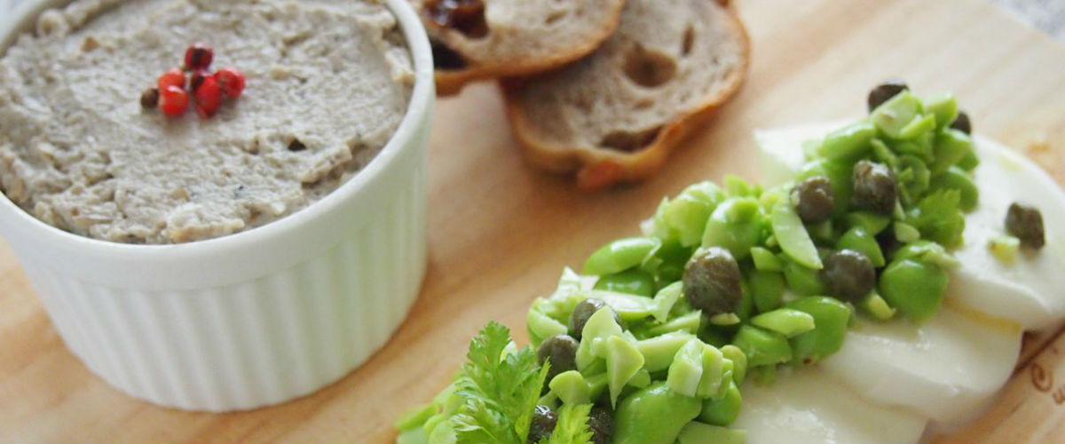 お肉を使わないきのこのパテ風