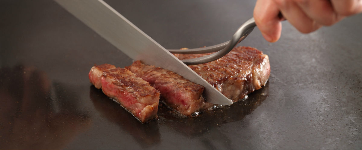 コロンビア・クレストのワインと楽しむ鉄板焼きディナー