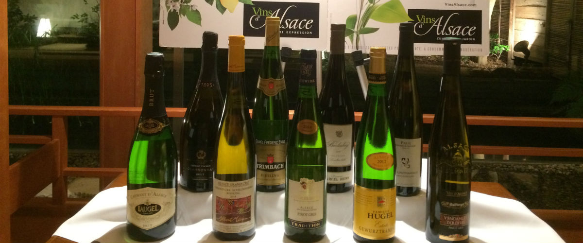 本日の結論＝「晩酌にはアルザスワインがいい」