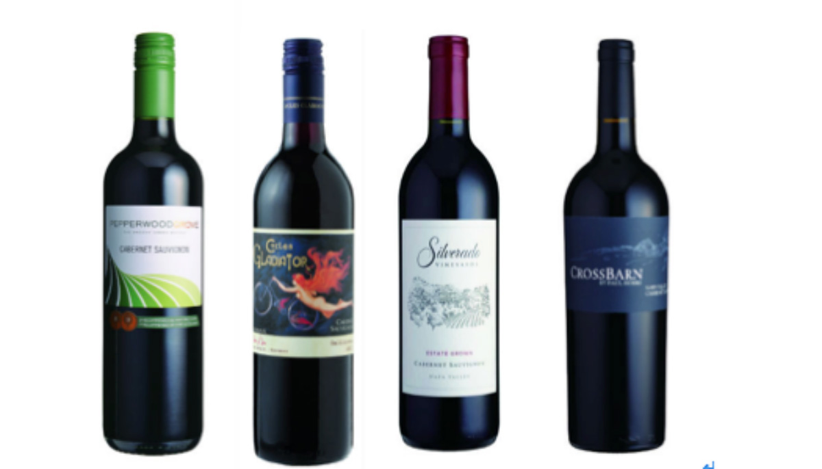 カリフォルニアのカベルネ・ソーヴィニヨン 4ワイン4様