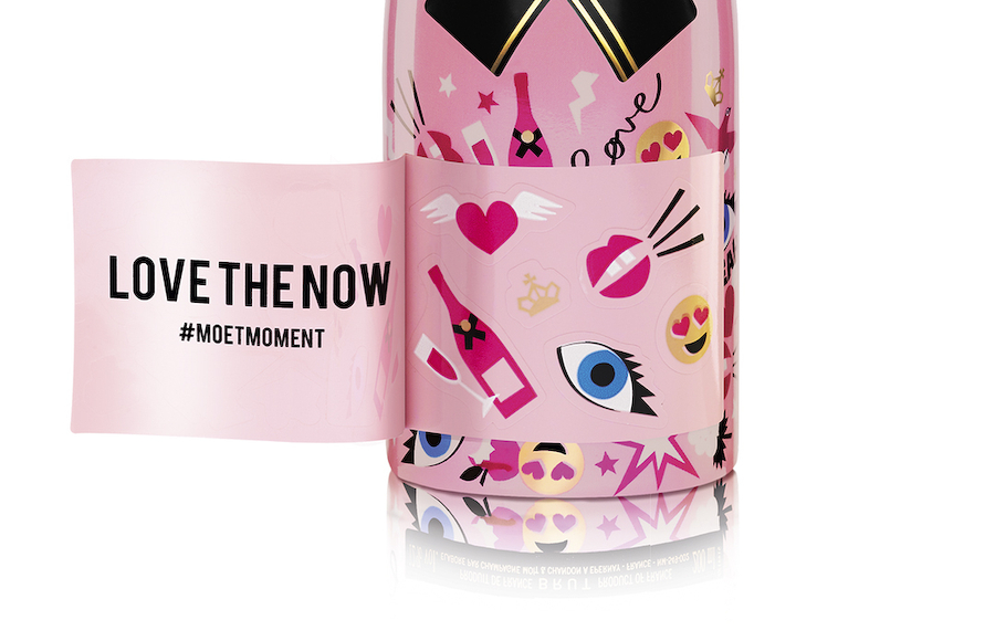 絵文字でMOËTで、「EMOËTICON(エモエティコン)」