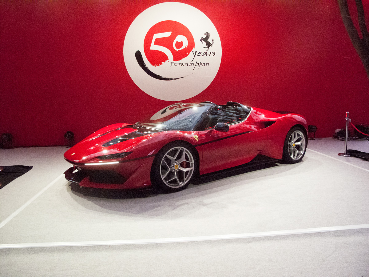 限定10台のスペシャル・フェラーリ、 J50現わる！
