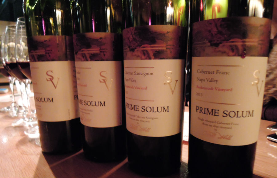 PrimeSolumワイナリーのワイン