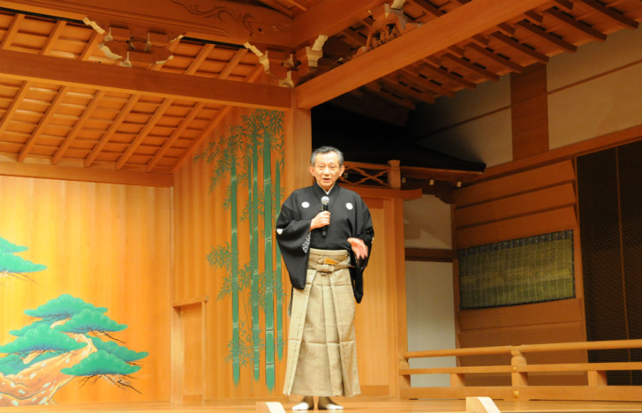 GINZA SIXの観世能楽堂と和風本舗