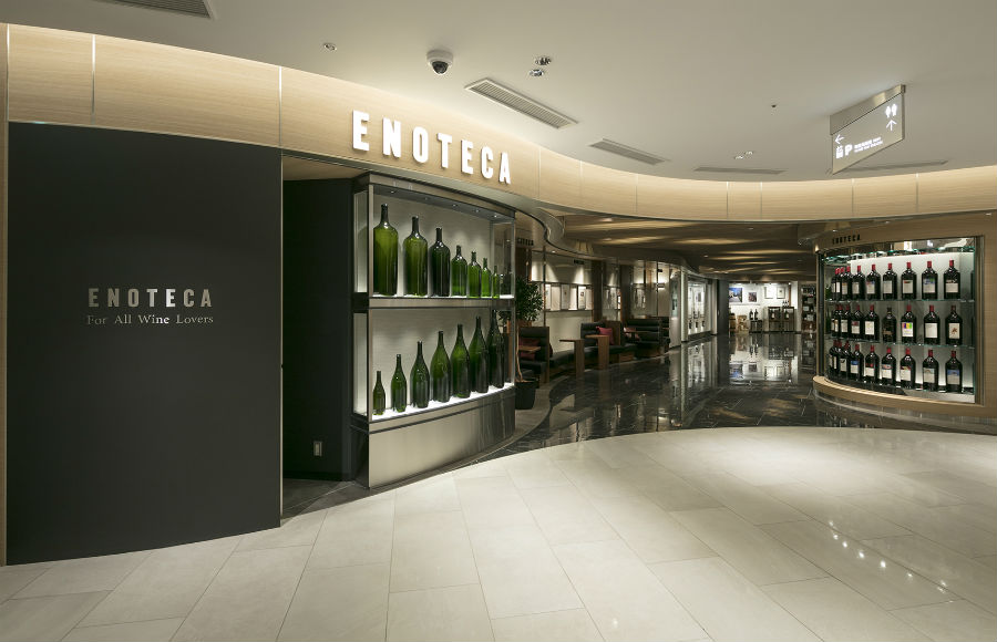 エノテカ GINZA SIX店、開業１カ月で大成功！