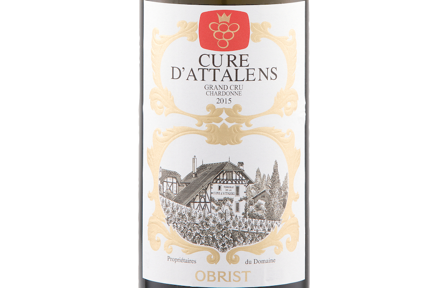 CHARDONNE GRAND CRU CURE D’ATTALENS 2015