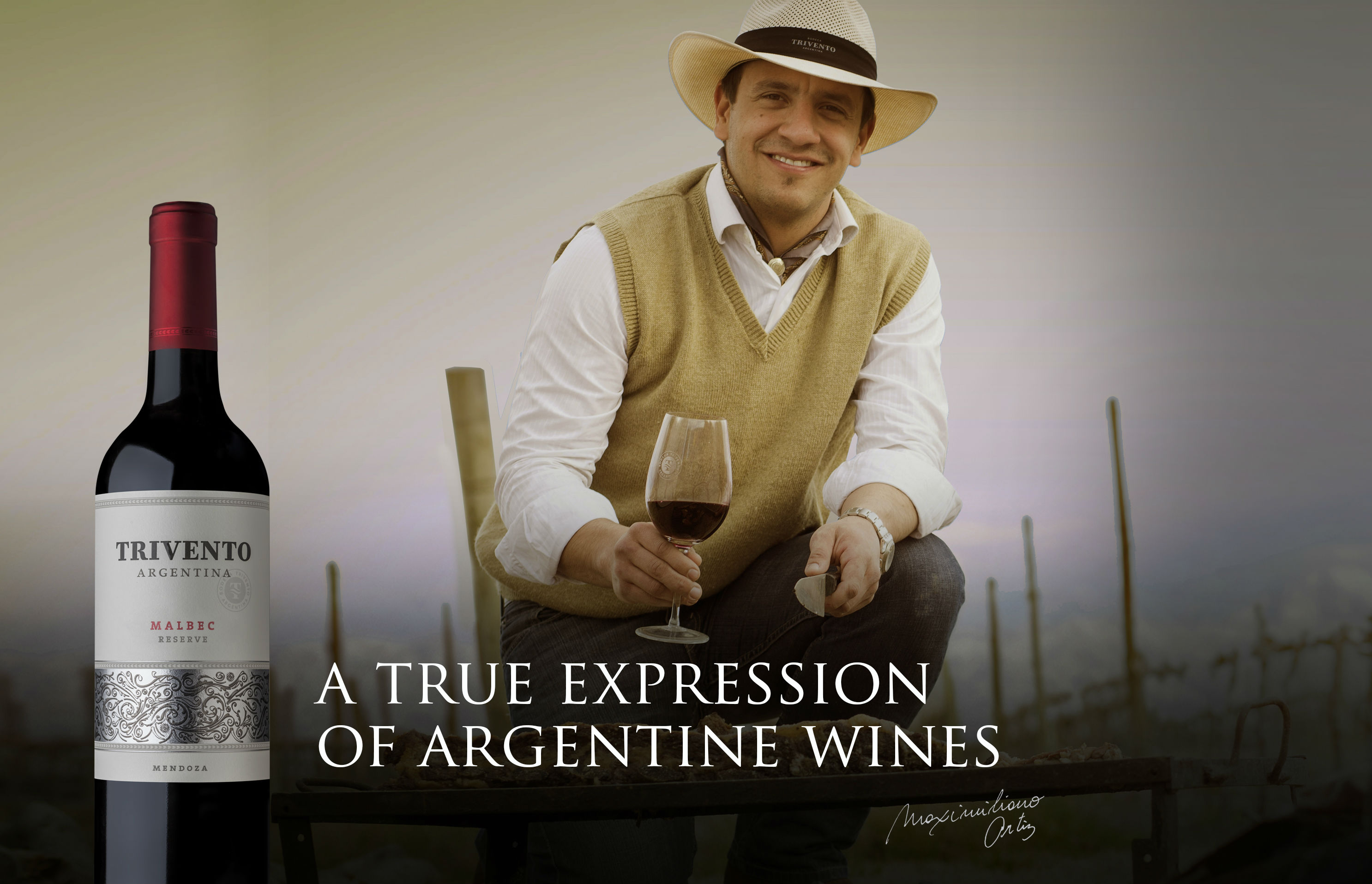 「トリヴェント」醸造責任者来日記念ディナーに30名さまを無料ご招待