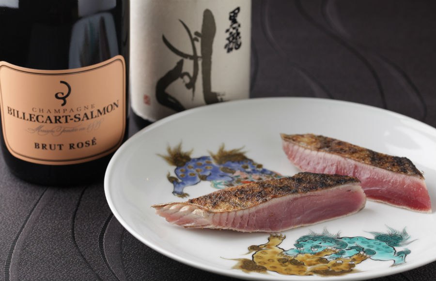 「ビルカール・サルモン」の200周年プレ記念イベント ＠「龍吟」with「黒龍」