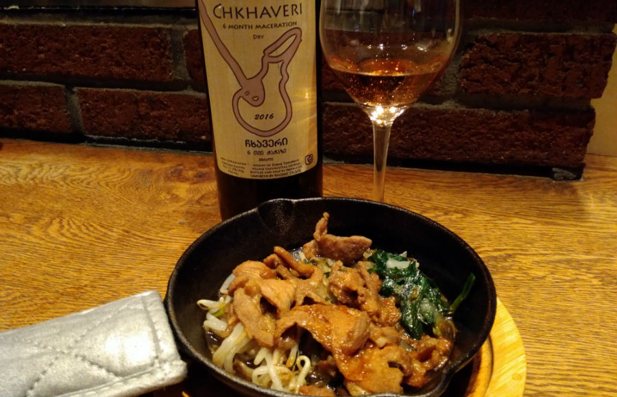 ジンギスカンとワイン