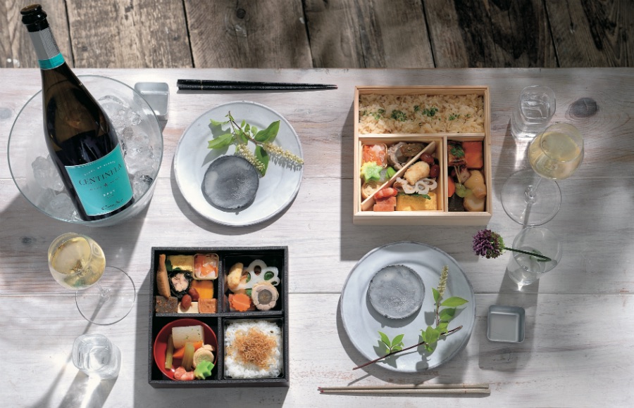 夏の少し贅沢なお弁当には「コノスル センティネラ ブリュット ブラン・ド・ブラン」がいい