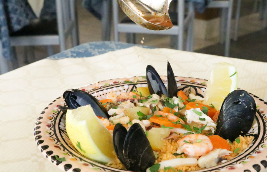 魚介のクスクス