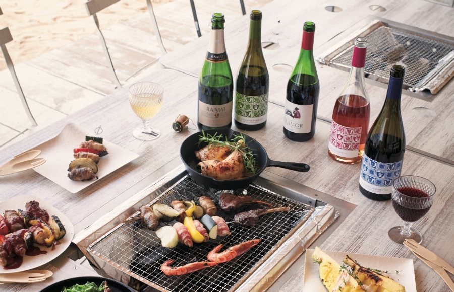 ライマットでたのしむ秋のBBQはソースが決め手