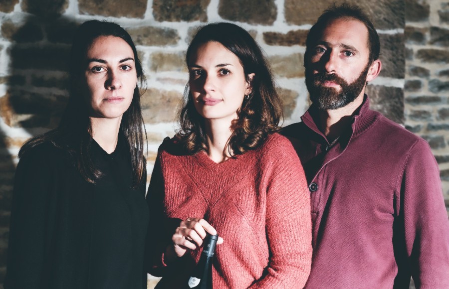 ドメーヌ・クリュニーのレアさん、カミーユさん、エドゥアルドさん