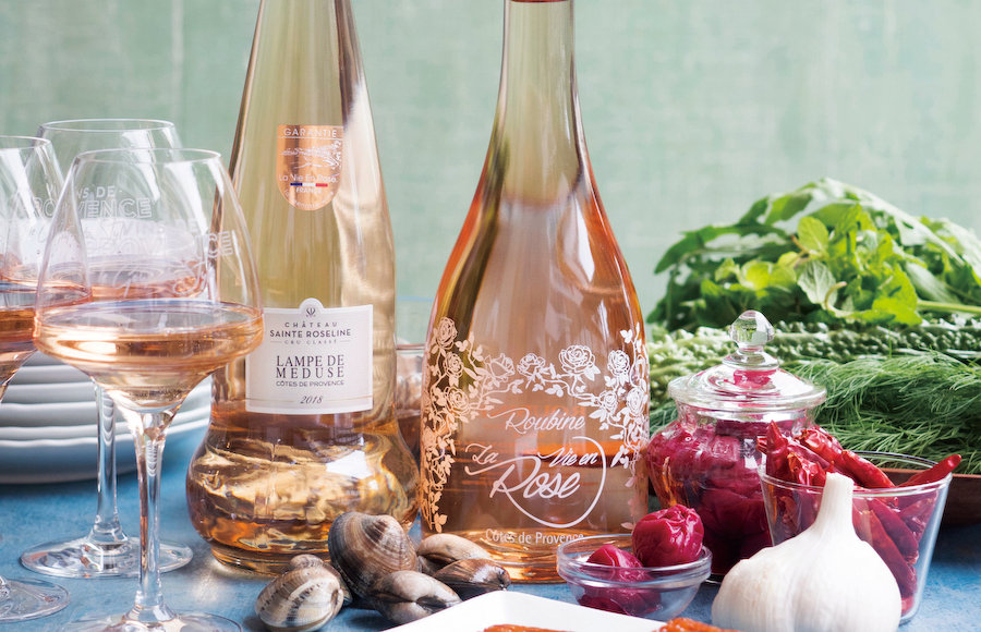 プロヴァンス・ロゼとパワーアップ料理で、心と体にエネルギーチャージ！