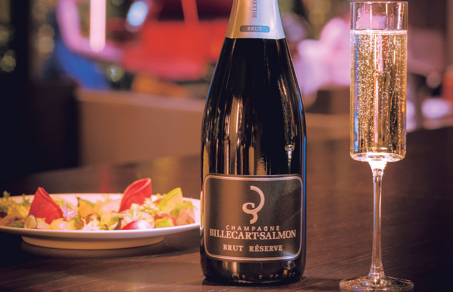 ビルカール・サルモン・ブリュット・レゼルヴ NVを「メズム東京、 オートグラフ コレクション」で