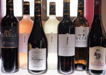 古城散策とワイン試飲で人の行き交う小さな村