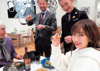 可南子ちゃん、ちょっとココで飲んでく？