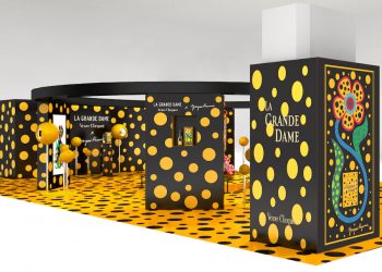 ヴーヴ・クリコと草間彌生のコラボボトル再発売