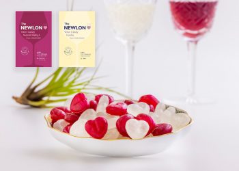 山梨のワインを使ったハートのキャンディ