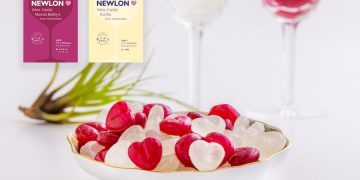 山梨のワインを使ったハートのキャンディ